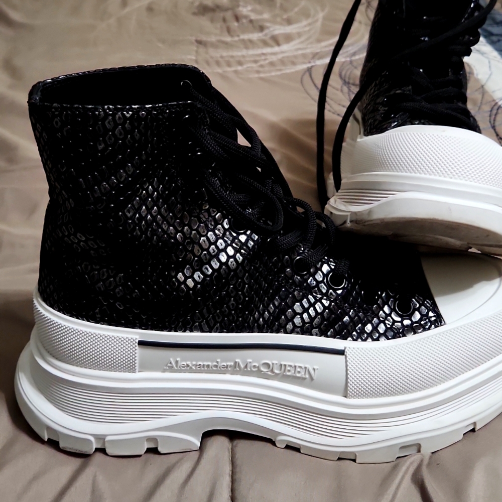 Alexander McQueen high top sneakers